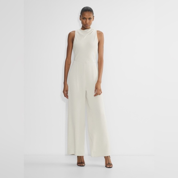 Babaton Pants - Aritzia Babaton Wide leg jumpsuit size M